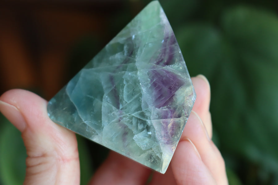 Rainbow fluorite free form 5 new