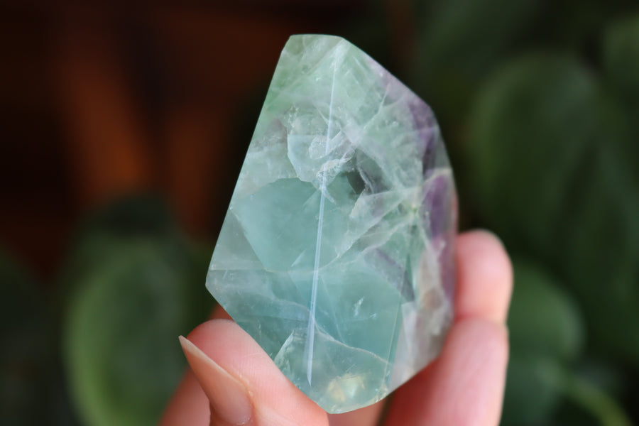 Rainbow fluorite free form 5 new