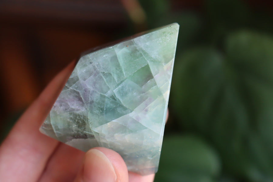 Rainbow fluorite free form 5 new