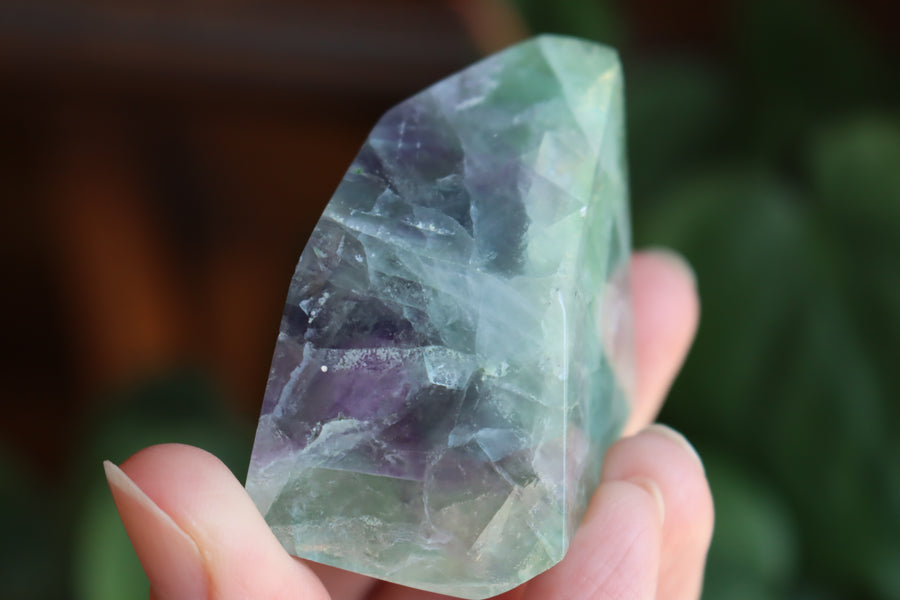 Rainbow fluorite free form 5 new