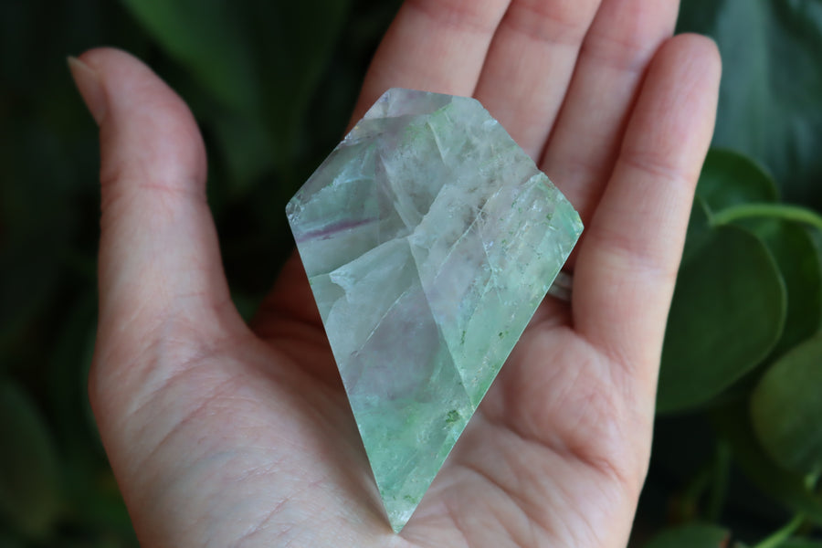 Rainbow fluorite free form 7 new