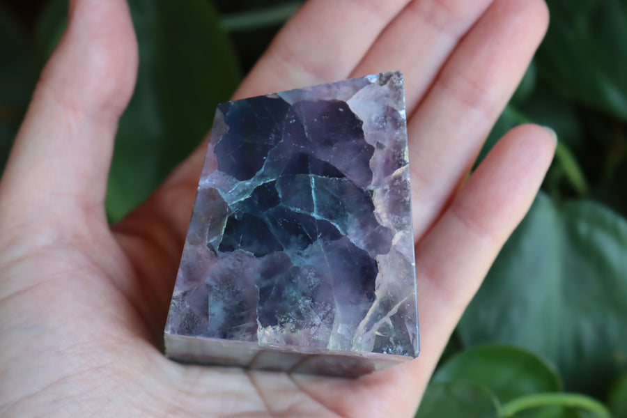 Rainbow fluorite free form 9 new