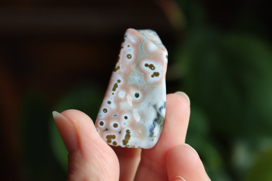 Ocean jasper tumbled stone 4 new