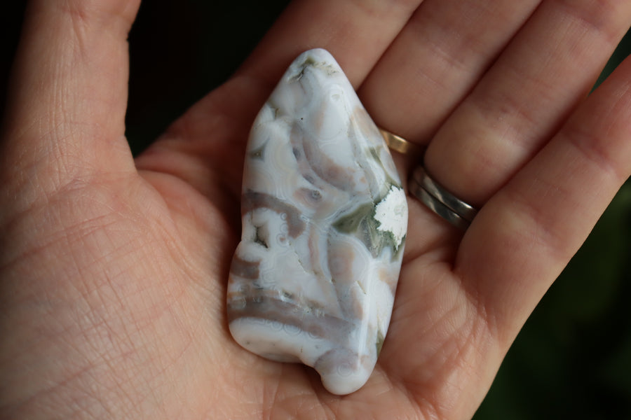 Ocean jasper tumbled stone 8 new