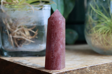 Strawberry quartz tower 8 new