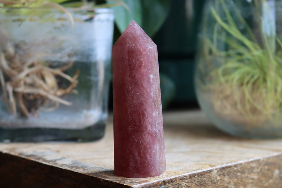 Strawberry quartz tower 8 new