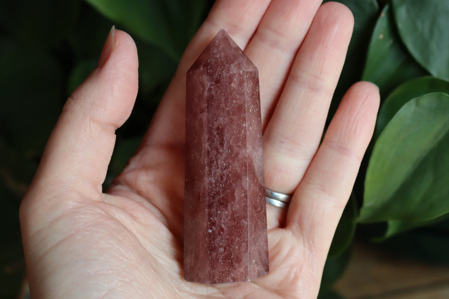 Strawberry quartz tower 8 new