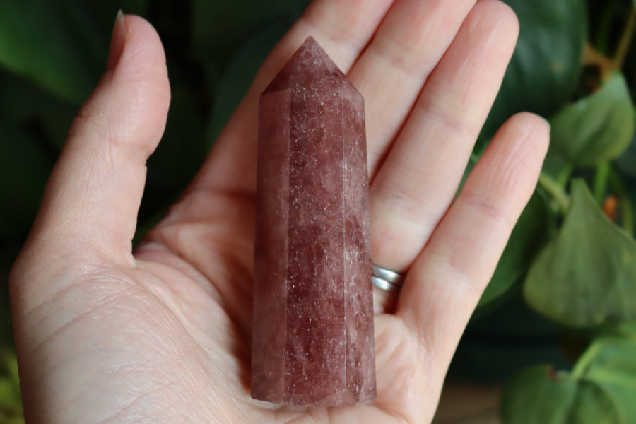 Strawberry quartz tower 8 new