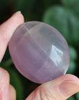 Lavender fluorite pocket stone 16 new