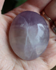 Lavender fluorite pocket stone 17 new