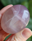 Lavender fluorite pocket stone 17 new