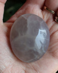 Lavender fluorite pocket stone 18 new