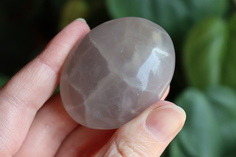 Lavender fluorite pocket stone 18 new