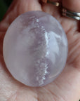 Lavender fluorite pocket stone 20 new