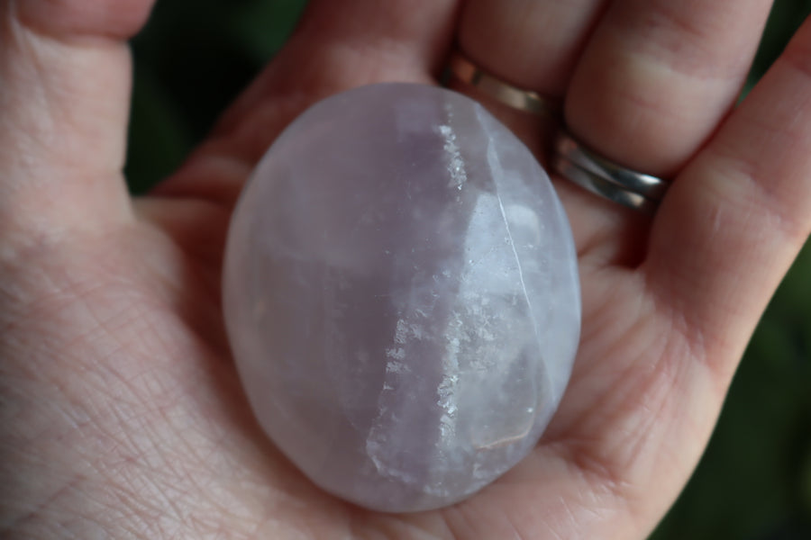 Lavender fluorite pocket stone 20 new