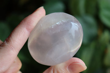 Lavender fluorite pocket stone 20 new