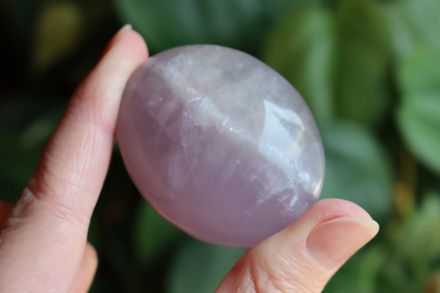 Lavender fluorite pocket stone 21 new