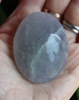 Lavender fluorite pocket stone 22 new