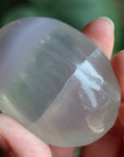 Lavender fluorite pocket stone 23 new