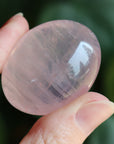 Rose quartz pocket stone 1 new