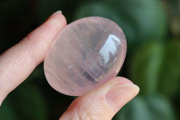 Rose quartz pocket stone 1 new