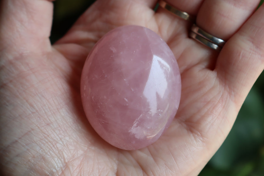 Rose quartz pocket stone 2 new