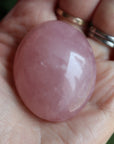 Rose quartz pocket stone 2 new