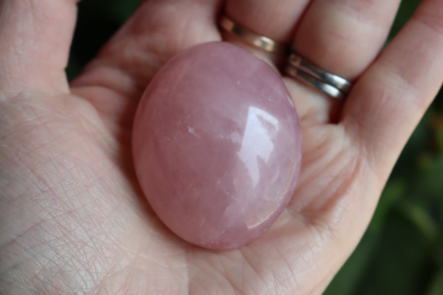 Rose quartz pocket stone 2 new