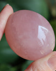 Rose quartz pocket stone 2 new