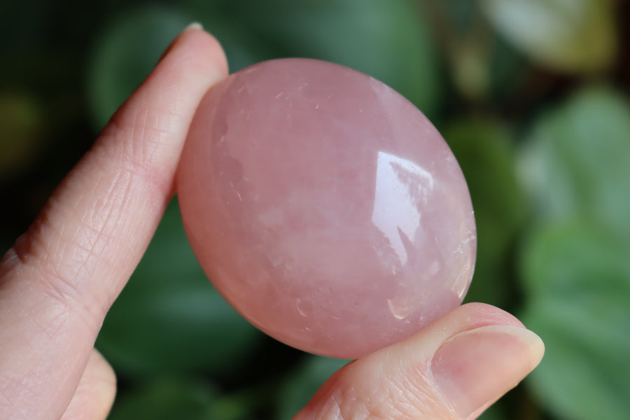 Rose quartz pocket stone 2 new