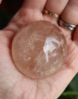 Hematoid quartz pocket stone 5 new