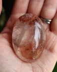 Hematoid quartz pocket stone 6 new