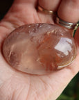 Hematoid quartz pocket stone 6 new