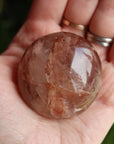 Hematoid quartz pocket stone 7 new