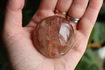 Hematoid quartz pocket stone 7 new