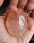 Hematoid quartz pocket stone 8 new