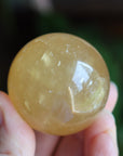 Honey calcite sphere 3 new