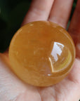 Honey calcite sphere 6 new