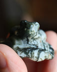 Moss agate frog 1 new