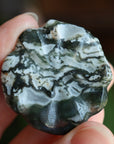 Moss agate frog 1 new