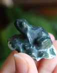 Moss agate frog 2 new