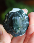 Moss agate frog 2 new