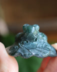 Moss agate frog 3 new