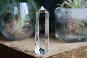 Clear quartz tower 9 new