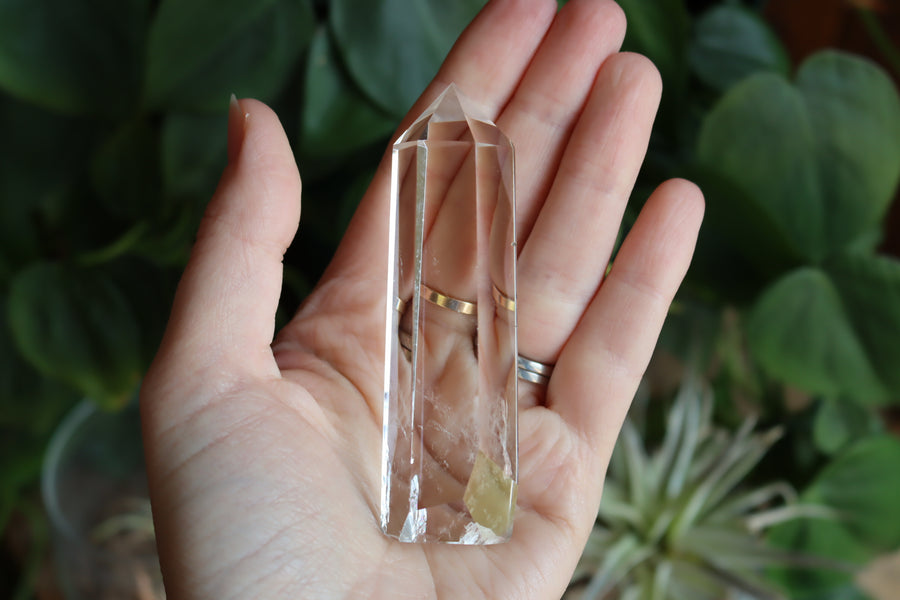 Clear quartz tower 9 new