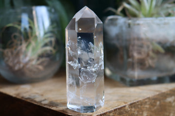 Clear quartz tower 10 new