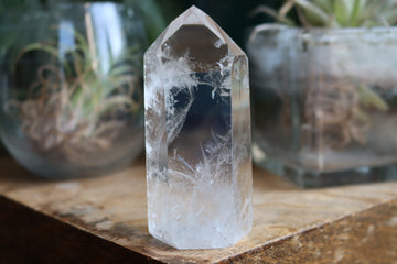 Clear quartz tower 11 new