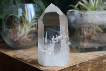 Clear quartz tower 12 new