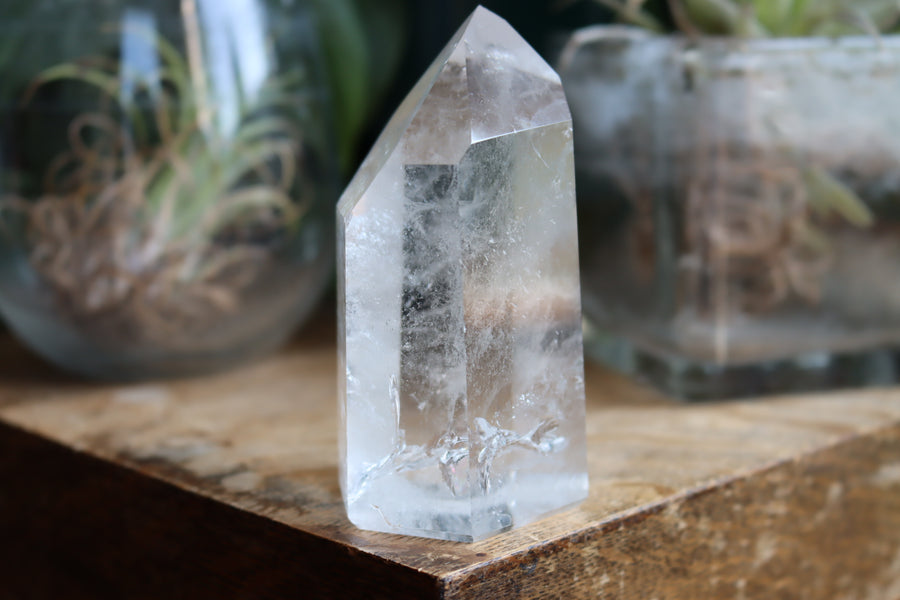 Clear quartz tower 13 new