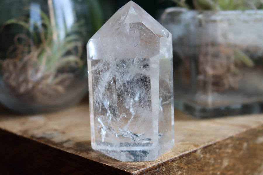 Clear quartz tower 13 new